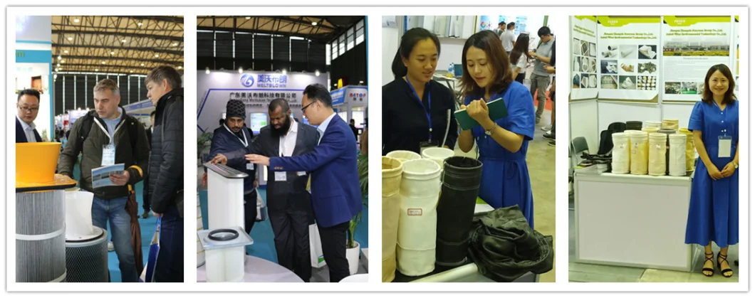 پارچه فیلتر صنعتی PPS Aramid P84 PTFE برای جمع آوری گرد و غبار 10