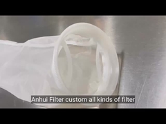 کیسه فیلتر مایع نایلون PP پلی اتسر برای صنعت تصفیه فاضلاب