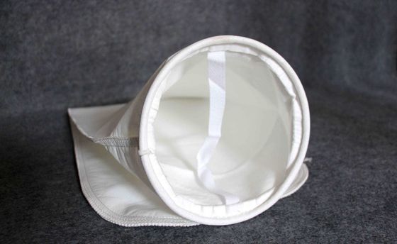 کیفیت  Polyester Needle Felt Liquid Filter Bag / 190 Micron Filter Bag For Adhesive Industry کارخانه