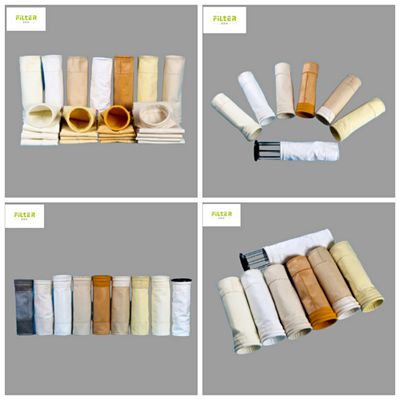 نامکس آرامید سوزن سوراخ شده احساس نامکس پاکت فیلتر هوا برای جمع آوری گرد و غبار