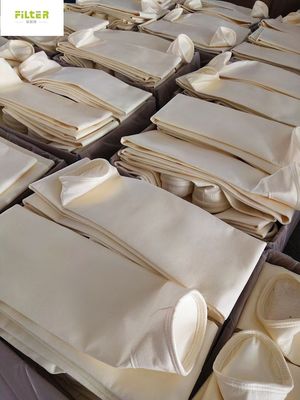 PP آرامید PPS PTFE فیبرگلاس گردآوری گرد و غبار فیلتر پارچه عرض 2.2m 450 - 800gsm