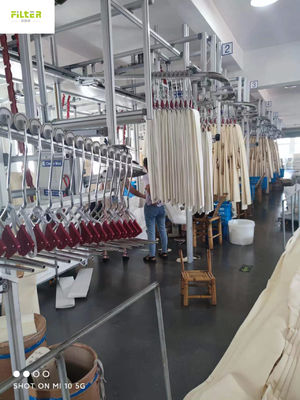 آرامید/نومکس PPS P84 PTFE گردآوری گرد و غبار کیسه های فیلتر فیبرگلاس پلی استر