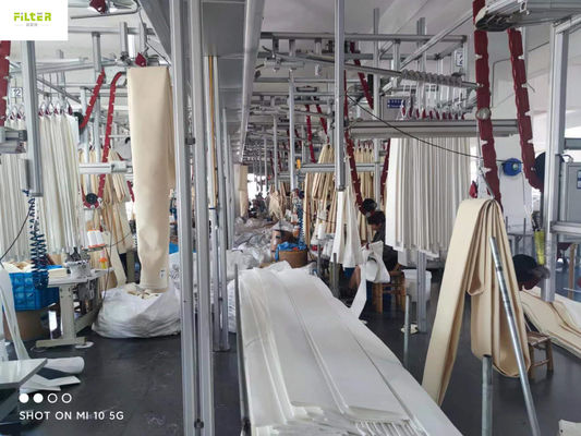 PPS Nomex PTFE فیبرگلاس پارچه فیلتر هوا برای سیستم جمع آوری گرد و غبار