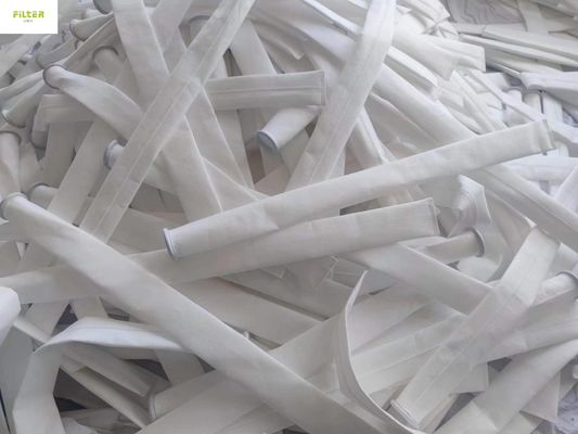 کیسه فیلتر پلی پروپیلن برای جمع آوری گرد و غبار غیر بافته صنعتی 450GSM