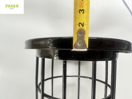 99٪ گرد و غبار جمع آوری فیلتر کیسه قفس SS304 مواد سیم فولاد