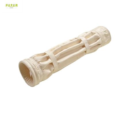 کیسه های فیلتر گرد و غبار صنعتی از نوع Nomex برای کارخانه سیمان