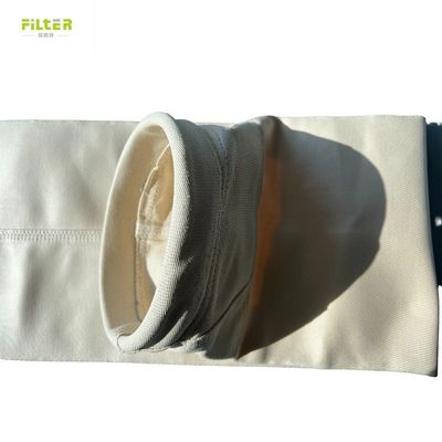 فیلتر صنعتی 800GSM فیبرگلاس PTFE Nomex فیلتر آستین برای جمع آوری گرد و غبار