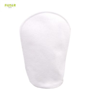 کیسه فیلتر مایع نایلون PP پلی استر مقاوم در برابر دمای بالا برای تصفیه فاضلاب صنعتی