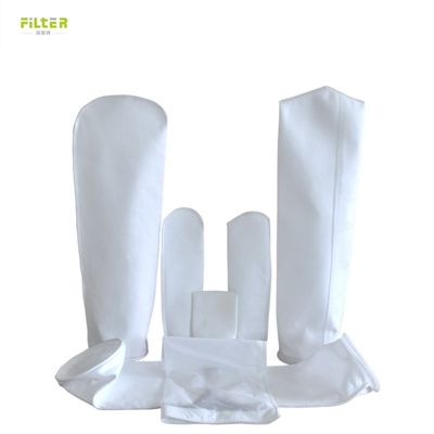 کیسه فیلتر مایع برای صنعت شیمیایی مقاوم در برابر دمای بالا کیسه نایلون PP پلی استر با اندازه های سفارشی و رتبه بندی میکروونی
