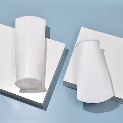 0.5 5 50 100 150 200 250 300 مایکرون PP PE کیسه فیلتر مایع نایلون با حلقه فولادی