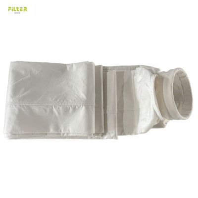 فیلتر فیلت سوزن Nomex PTFE پلی استر فلتر گرد و غبار آستین PPS گرد و غبار جمع آوری کننده کیسه های فیلتر برای سیمان کارخانه آسفالت 450-550GSM