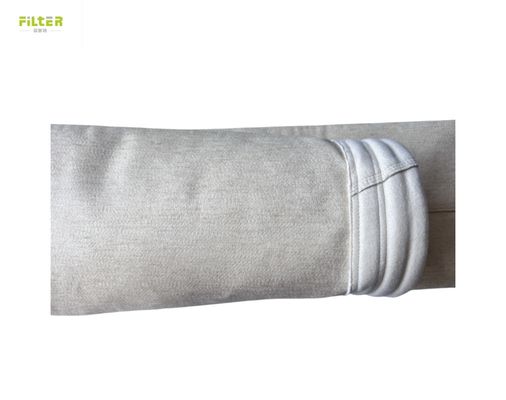 کیسه فیلتر آرامید سفارشی گردآورنده گرد و غبار کیسه فیلتر هوا 130X3000mm