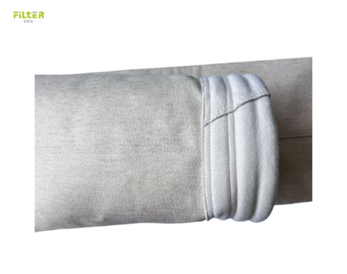 550gm Nomex Filter Bag گردآوری گرد و غبار پاکت فیلتر هوا 166X3600mm
