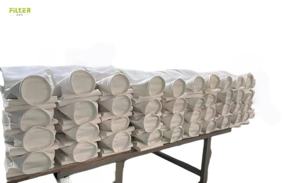 500 گرم کیسه فیلتر ضد ایستاتیک پلی استر برای جمع آوری گرد و غبار صنعت چوب