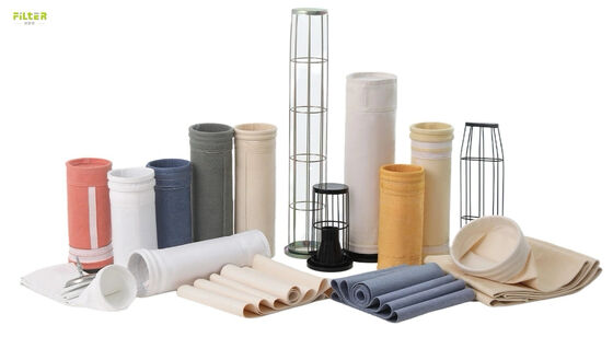 کیسه های فیلتر PPS سنگین با فلتر فیبرگلاس و PTFE برای فیلتراسیون گرد و غبار در کارخانه های صنعتی