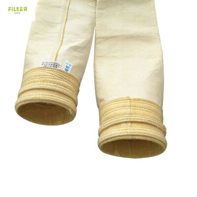 کیسه های فیلتر مقاوم به دمای بالا ساخته شده از فیبرگلاس 100٪ برای جمع آوری گرد و غبار کارخانه آسفالت