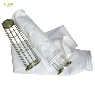 کیسه فیلتر پلی استر آرامید با پوشش PTFE برای کاربردهای احتراق صنعتی قدرت کششی بالا و مقاومت شیمیایی
