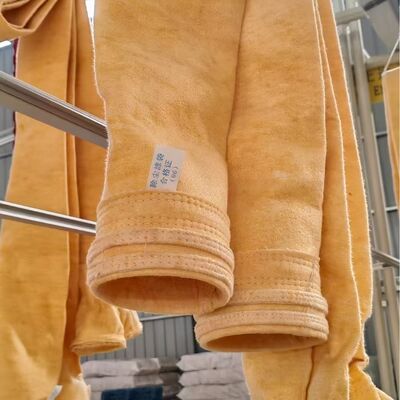 طول عمر طولانی P84 آرامید پلی استر PPS کیسه فیلتر PTFE برای کارخانه فولاد