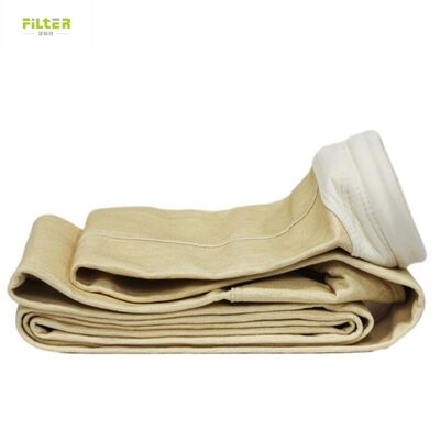 طول عمر طولانی P84 آرامید پلی استر PPS کیسه فیلتر PTFE برای کارخانه فولاد