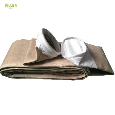 کیسه فیلتر فیبرگلاس PTFE برای تجهیزات جمع آوری گرد و غبار