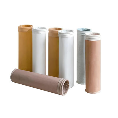 کف بادوام کیسه فیلتر فایبرگلاس با سوزن پانچ شده پلی استر تقویت شده مناسب برای کاربردهای جمع آوری گرد و غبار صنعتی