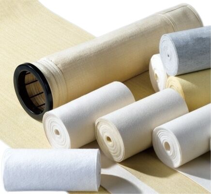 کیسه فیلتر پلی آمید P84 با راندمان بالا Nomex PPS PTFE برای جمع کننده گرد و غبار نیروگاه
