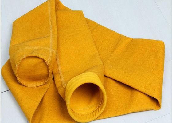 پلی آمید ((P84) کیسه های فیلتر با درجه حرارت بالا با غشا PTFE با اندازه سفارشی