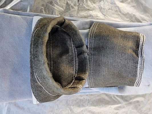 Medium Alkali Fibreglass Filter Bag For Steel Plant High Efficiency