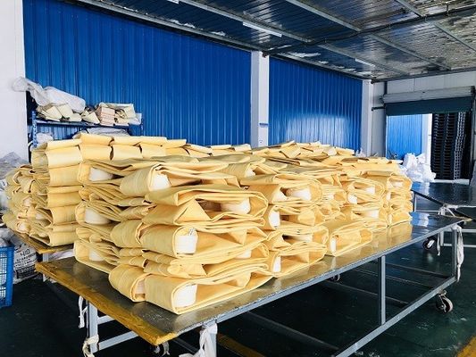 OEM کیسه های فیلتر درجه حرارت بالا Nomex, Aramid, PPS برای جمع آوری گرد و غبار
