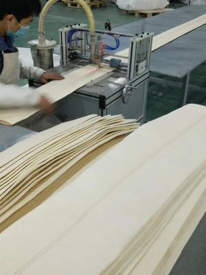 نیروگاه جمع آوری گرد و غبار 500GSM مقاومت در برابر اسید و قلیات کیسه فیلتر PPS