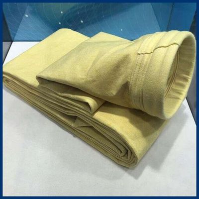 جمع آوری گرد و غبار 800GSM کیسه فیلتر فیبرگلاس جیبی FMS