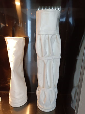 کیسه فیلتر پلی استری PPS Nomex P84 Star Pleated برای جمع آوری گرد و غبار معکوس