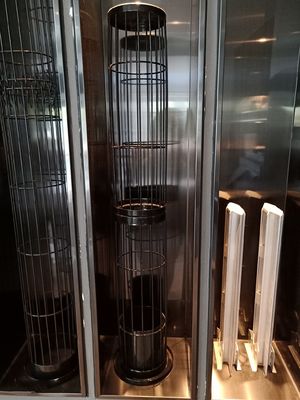 کیسه فیلتر پلی استر 450GSM 550GSM برای سیستم های جمع آوری گرد و غبار