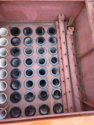 کیسه فیلتر فیبرگلاس با دمای بالا 630GSM 7 حلقه 260 درجه برای نیروگاه