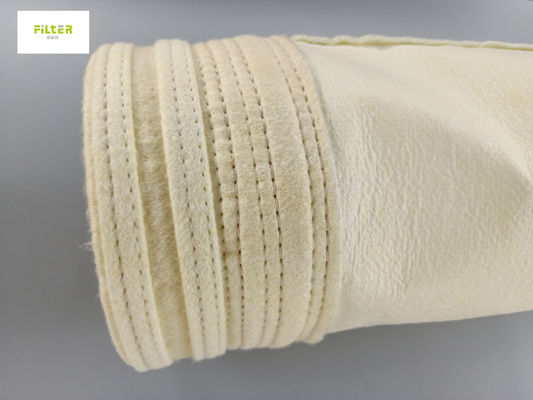 کیسه فیلتر فیبرگلاس ساده PTFE پوشانده شده 746G / M2 سفارشی