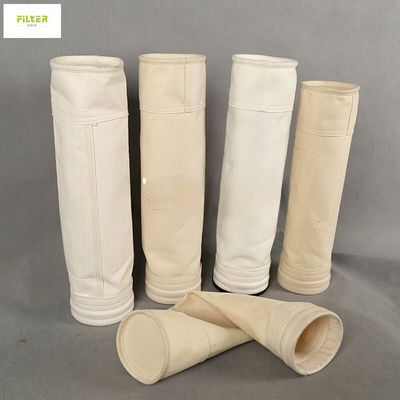 کارخانه مخلوط کننده آسفالت Nomex Cylinder Filter Bag 1.8 - 2.0mm