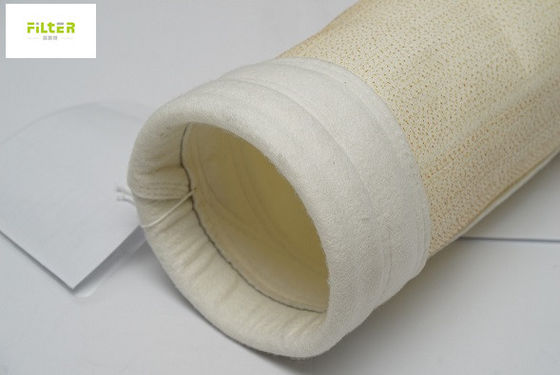 کیسه فیلتر PPS پلی استر P84 Aramid Nomex PTFE صنعتی