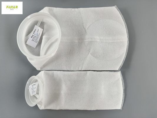 کیسه فیلتر مایع 7"X32" 5، 10، 25، 50، 100 میکران با حلقه PP F